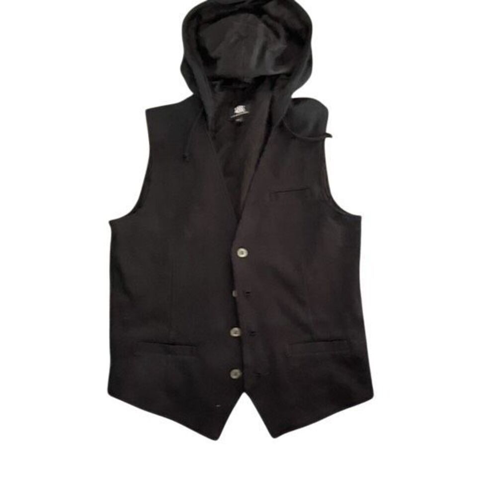 ROCK & REPUBLIC HOODED SWEATER VEST